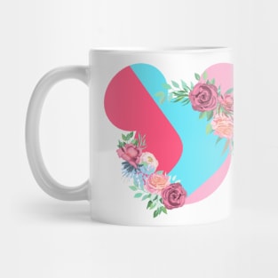 Bubblegum Wall Floral Mouse Mug